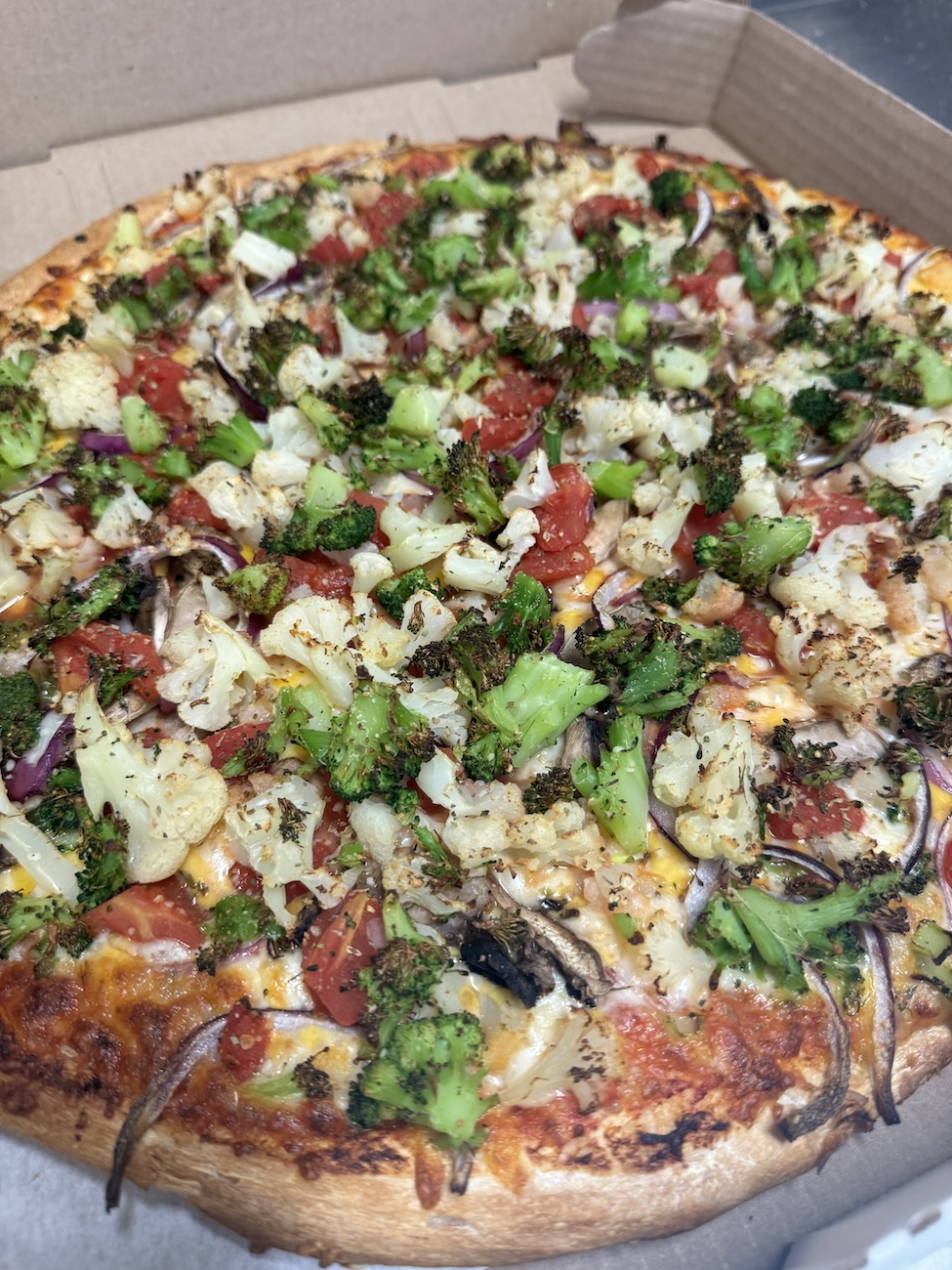 VEGGIE PIZZA image