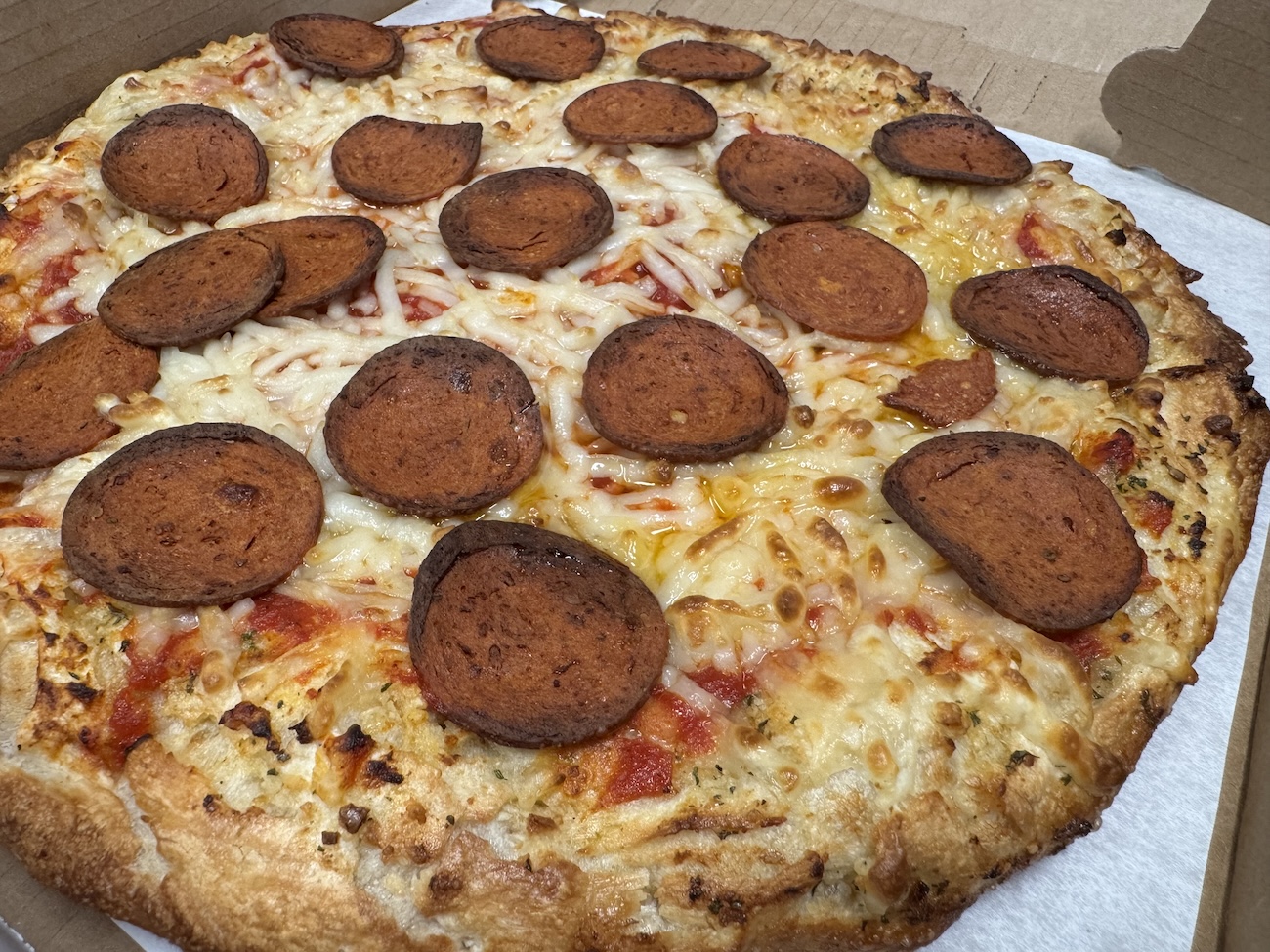 PERSONAL PLANT BASED CHEESE PIZZA image