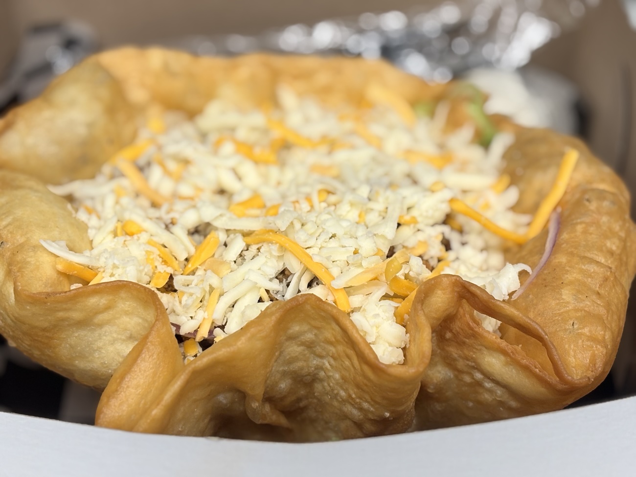 BEEF TACO SALAD image