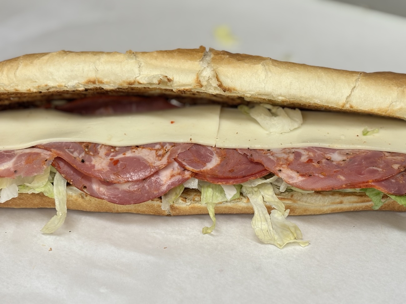WHOLE COLD CAPPICOLA SUB image